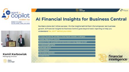 Data Courage – AI Financial Insights in Dynamics 365 Business Central