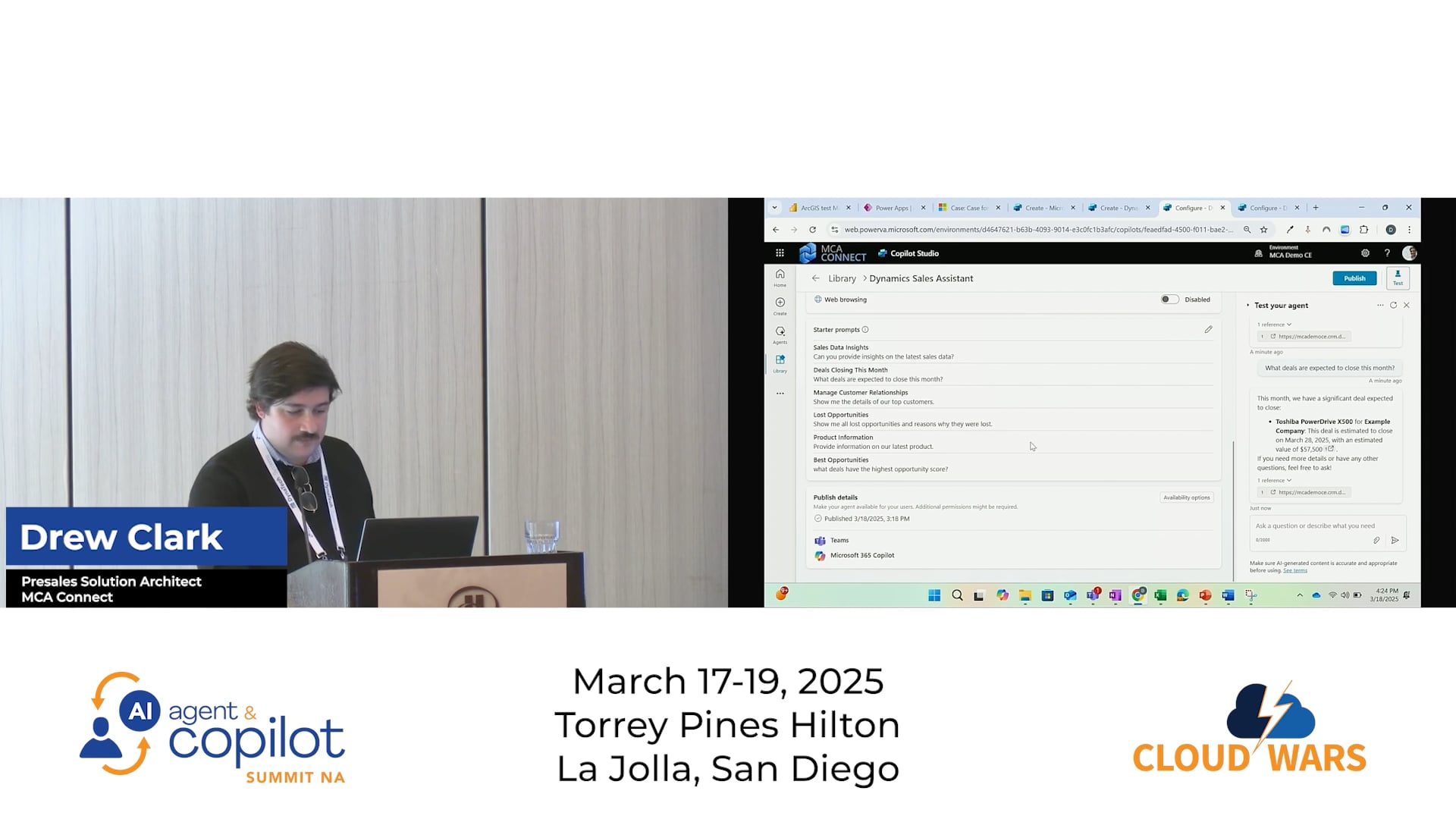 Event Moment: MCA Connect’s Drew Clark Demonstrates How to Publish an Agent