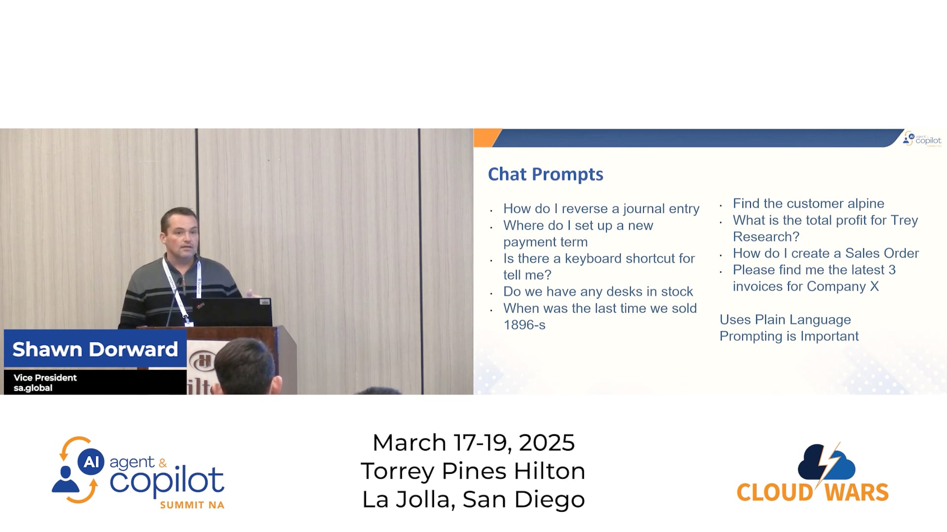 Event Moment: sa.global's Shawn Dorward Reviews Creation of Effective ...